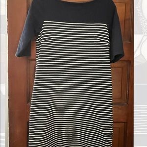 Navy/White Striped GAP dress